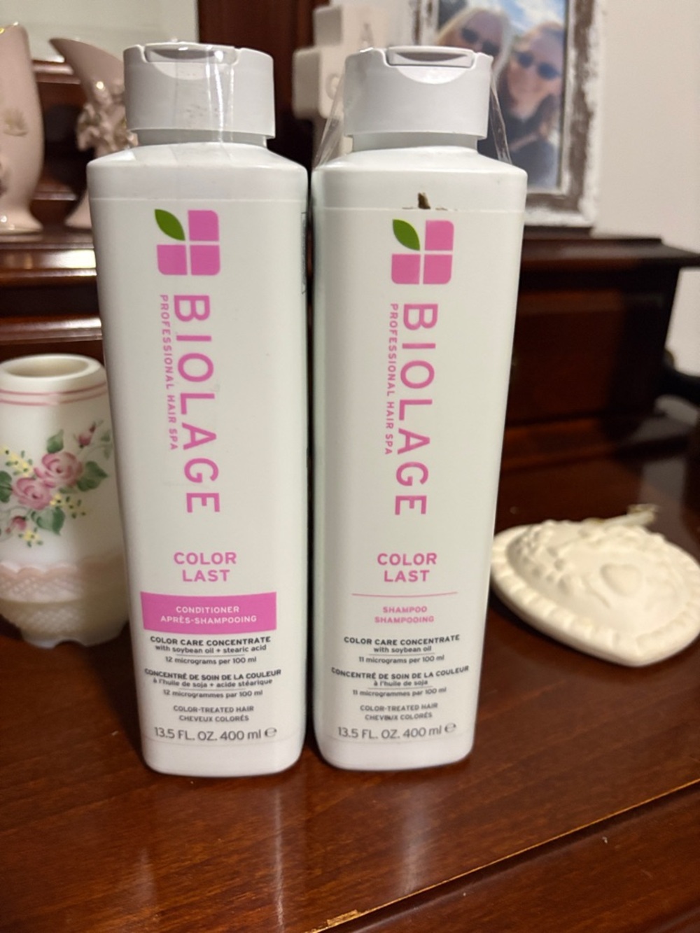 Biolage Color Last Shampoo - White with Pink Label